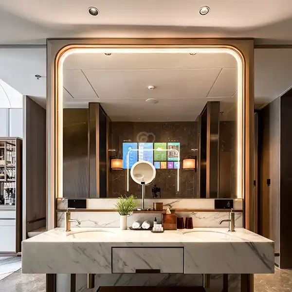 Hidden Display Solutions with Mirror LED TV